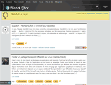 Tablet Screenshot of planet-libre.org